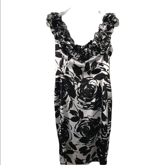 WHBM Gorgeous Floral Cocktail Dress 👗 - Picture 6 of 12